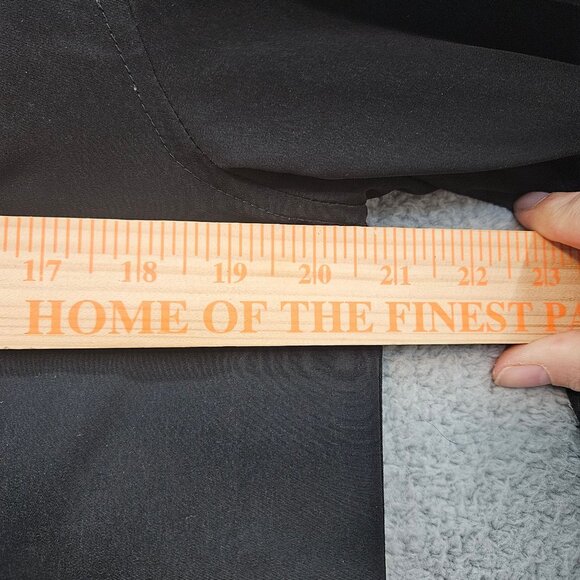 Fleet Street Ltd Womens Black Coat Lined full zip Front With Pockets Size S - Picture 5 of 6